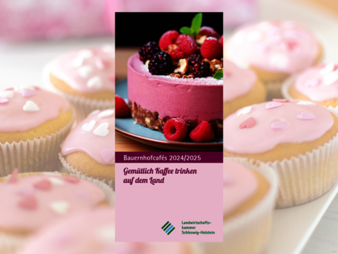 Bauernhofcafébroschüre der Landwirtschaftskammer